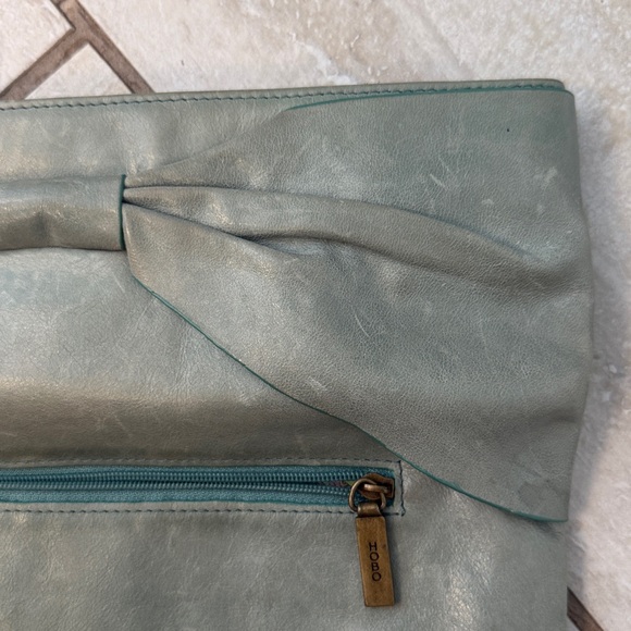 Hobo bow leather fold over clutch - Picture 11 of 15